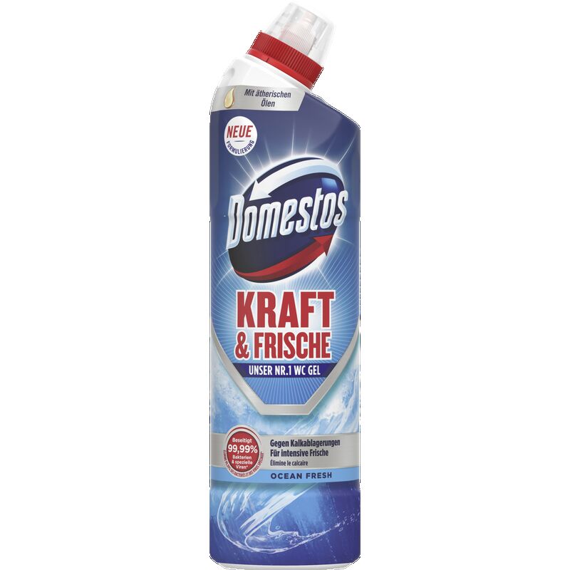 

Туалетный гель «Сила и свежесть» Ocean Fresh Domestos, 750 ml