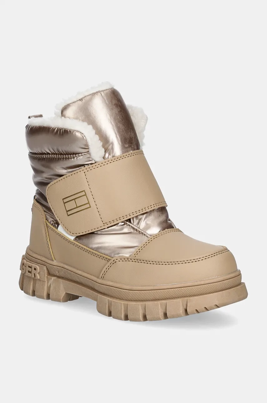 

Детские зимние ботинки Tommy Hilfiger, бежевый