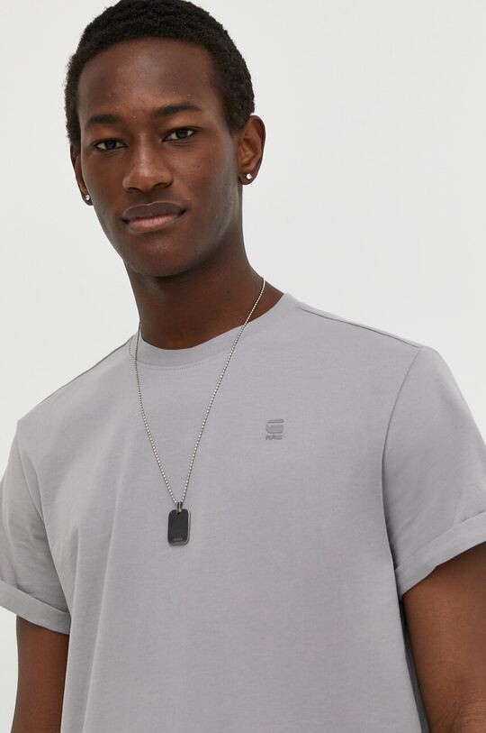 

Хлопковая футболка D16396.B353 G-Star Raw, серый