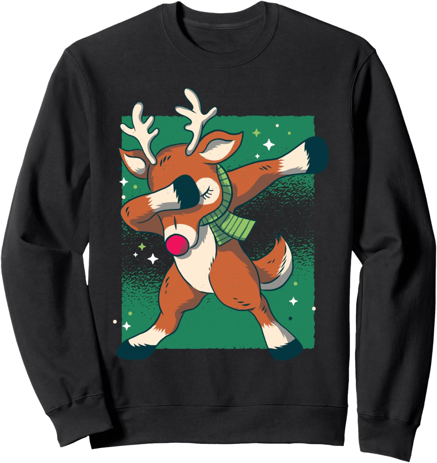 

Забавный костюм оленя на Рождество, толстовка с красным носом, черная Patting A Christmas Reindeer, Черный, Забавный костюм оленя на Рождество, толстовка с красным носом, черная Patting A Christmas Reindeer
