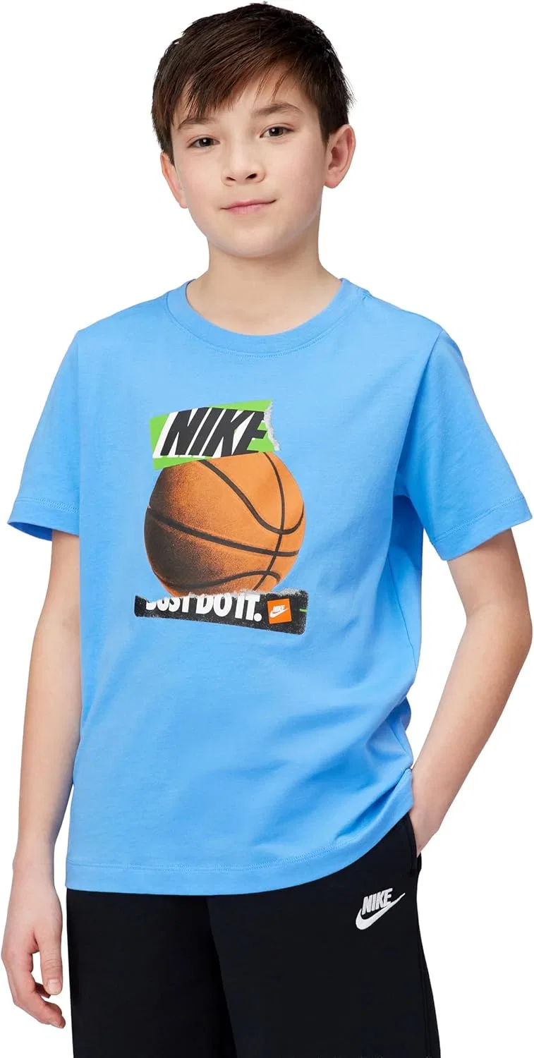 Футболка баскетбольная Nike Just Do It, University Blue