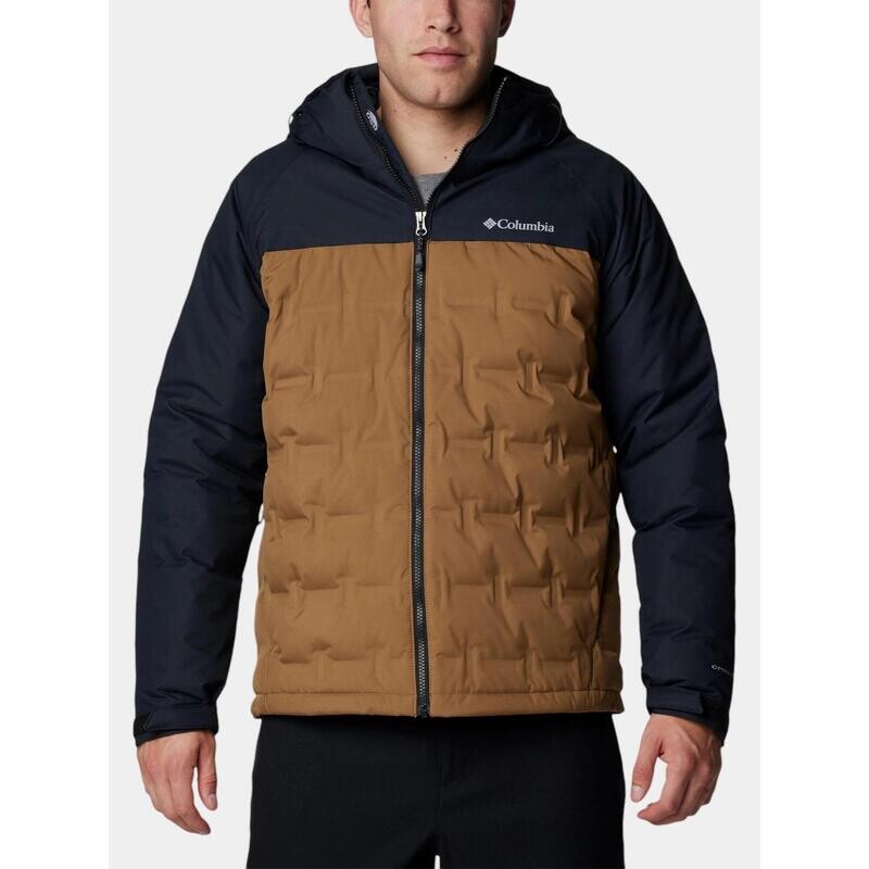 

Пуховик Columbia, цвет braun/schwarz