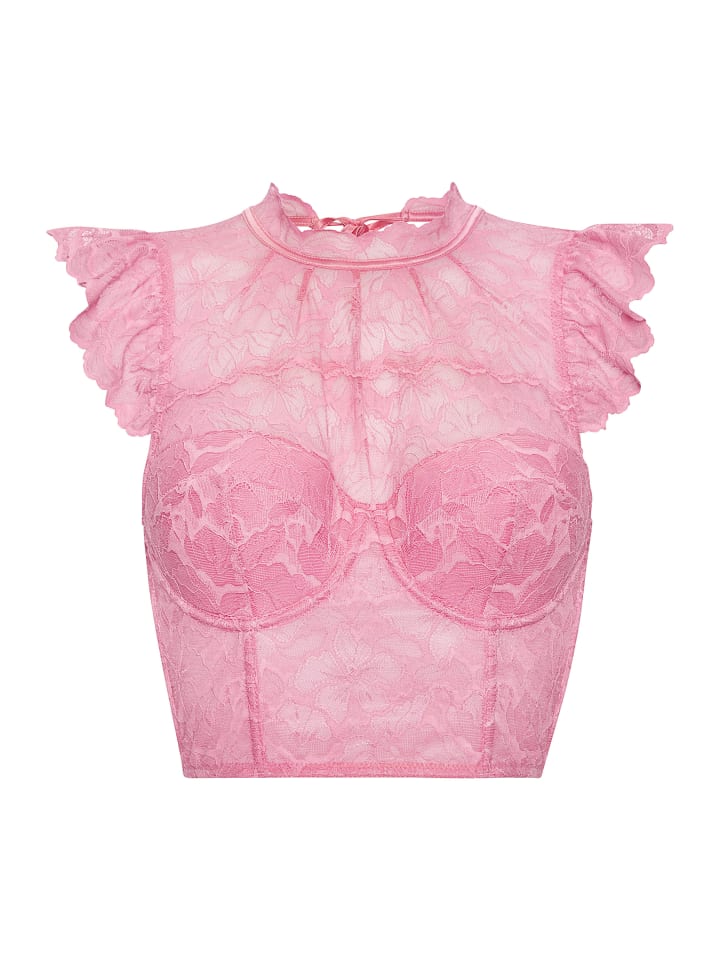 

LASCANA Бюстгальтер с подкладкой, розовый