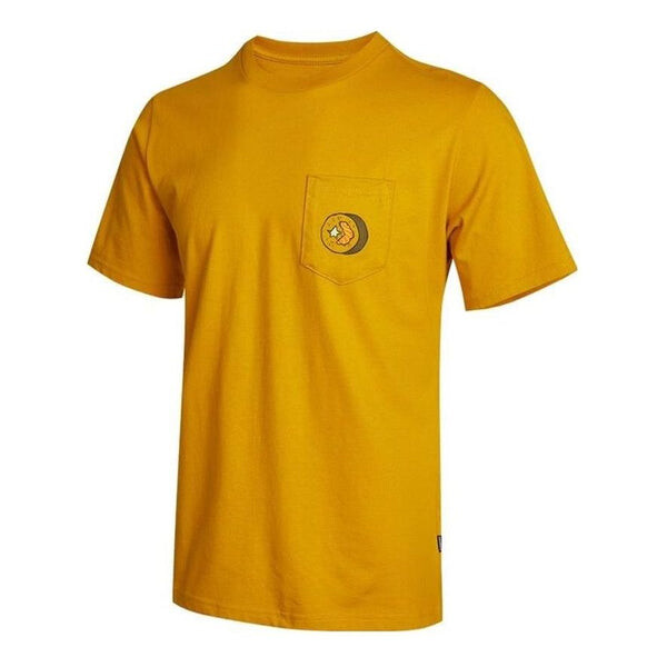 

Футболка sushi graphic short sleeve pocket t-shirt 'yellow' Converse, желтый