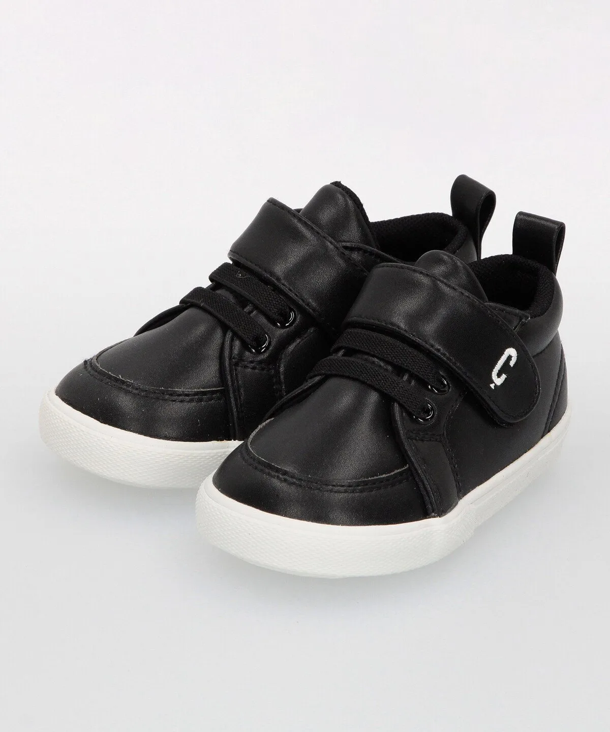 Кроссовки из искусственной кожи с вышивкой логотипа C Comme Ca Ism, black — фото 2