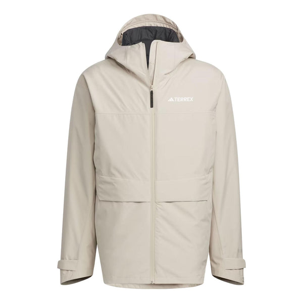 

Куртка terrex 3 в 1 rain.rdy parka Adidas, бежевый