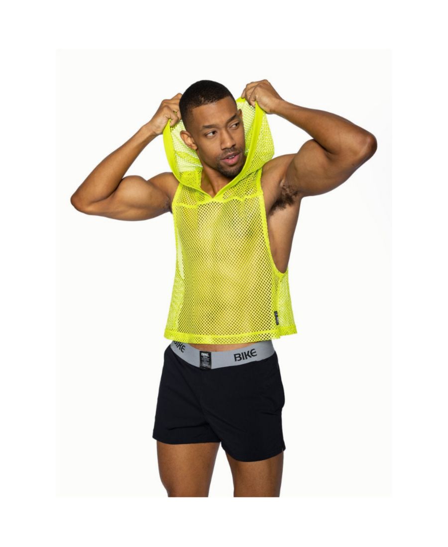 

Мужская тренировочная футболка без рукавов с капюшоном BIKE Athletic, bright green, Зеленый, Мужская тренировочная футболка без рукавов с капюшоном BIKE Athletic, bright green