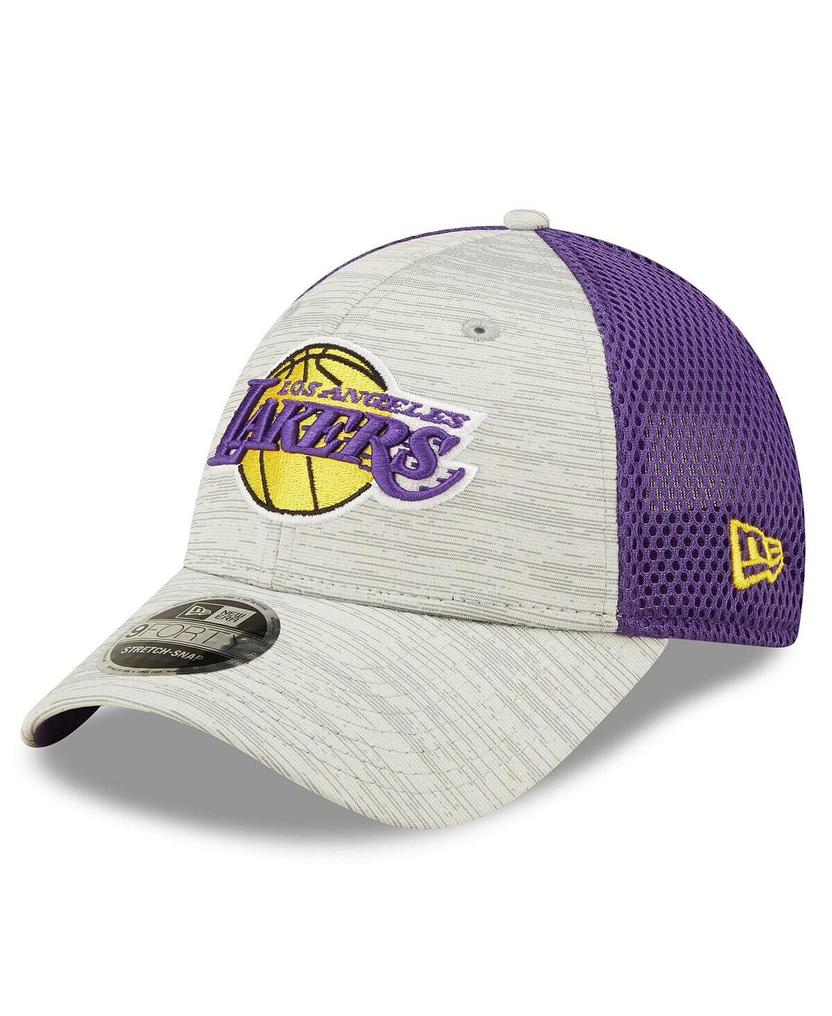 

Мужская серо-фиолетовая кепка Los Angeles Lakers Active 9FORTY Snapback New Era