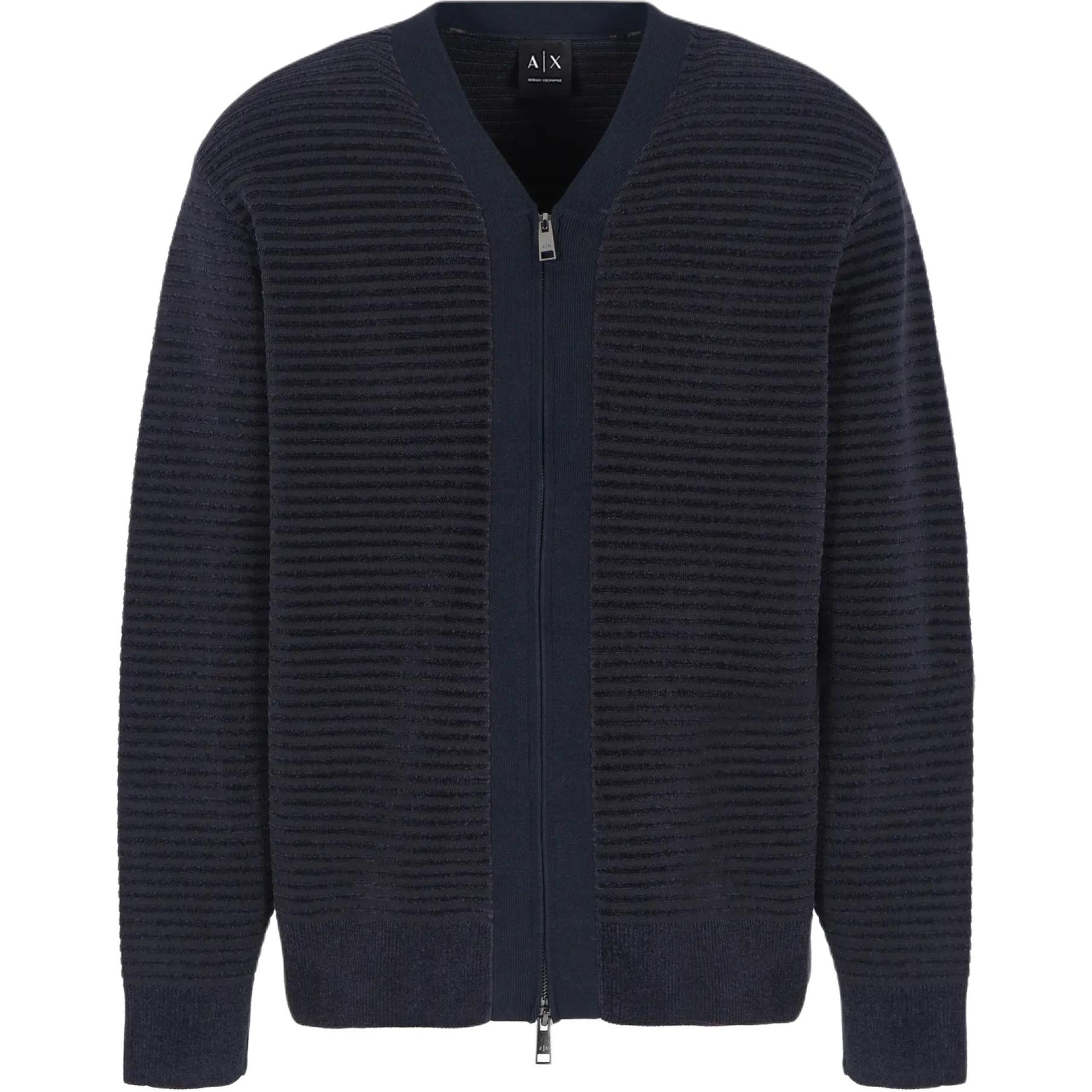 

AE FW24 Трикотаж Мужской Темно-синий ARMANI EXCHANGE, Морской синий
