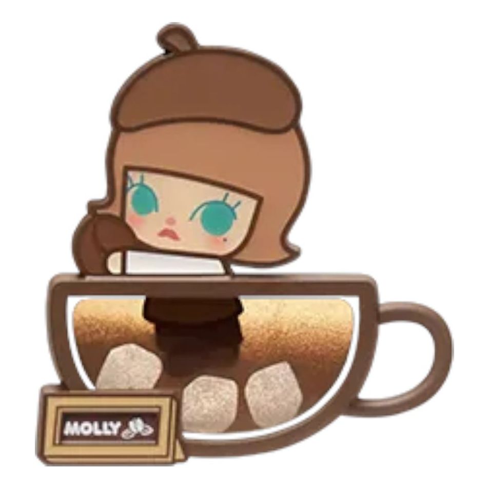 

Фигурка Pop Mart Pop Bean Coffee Factory Fridge Magnet 'Molly Stir with Sugar'