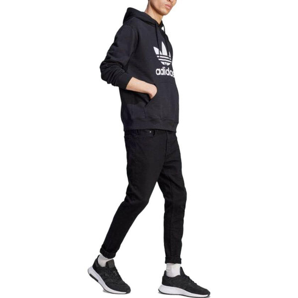 Толстовка оригиналы adicolor классика трилистник Толстовка Adidas, черный — фото 4