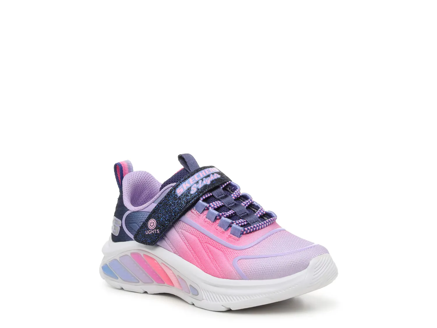 

Кроссовки Rainbow Cruisers Lights Up Sneaker Skechers, фиолетовый