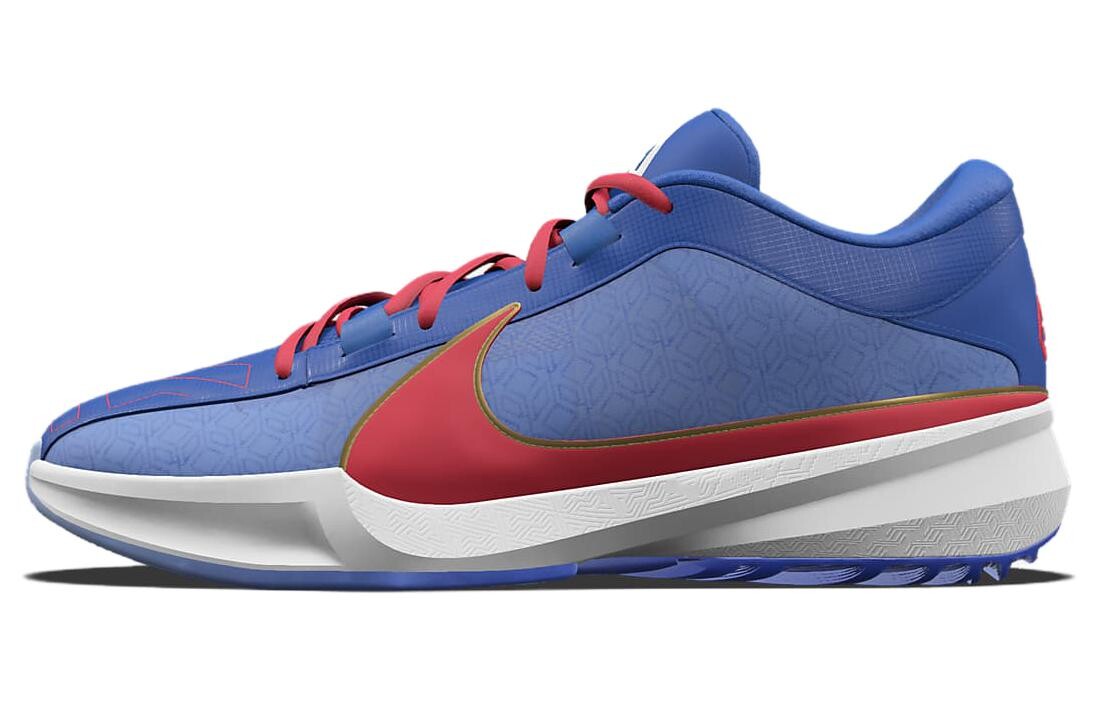 

Баскетбольные кроссовки Freak 5 мужские низкие синие/красные Nike