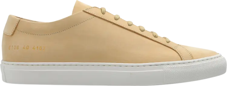 Кроссовки Common Projects Wmns Achilles Low 'Off White', кремовый