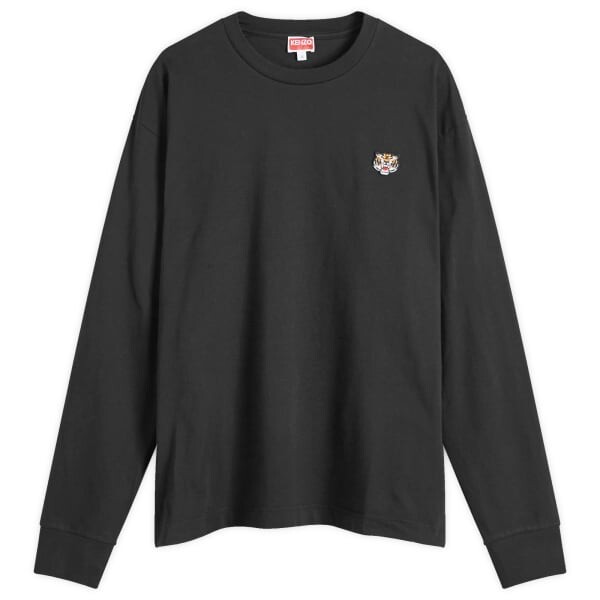 

Футболка с длинным рукавом Lucky Tiger Kenzo, черный