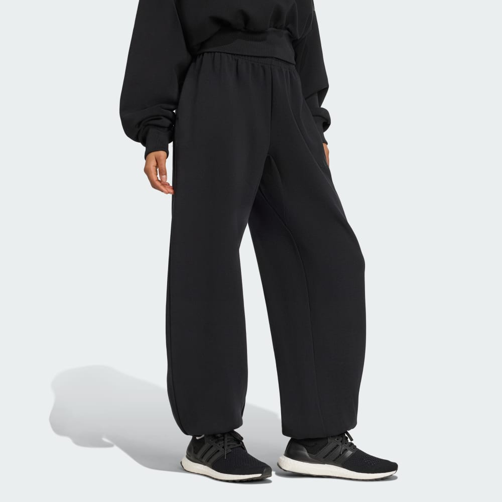 Спортивные брюки Adidas Soft Lux Loose Pant, черный — фото 3
