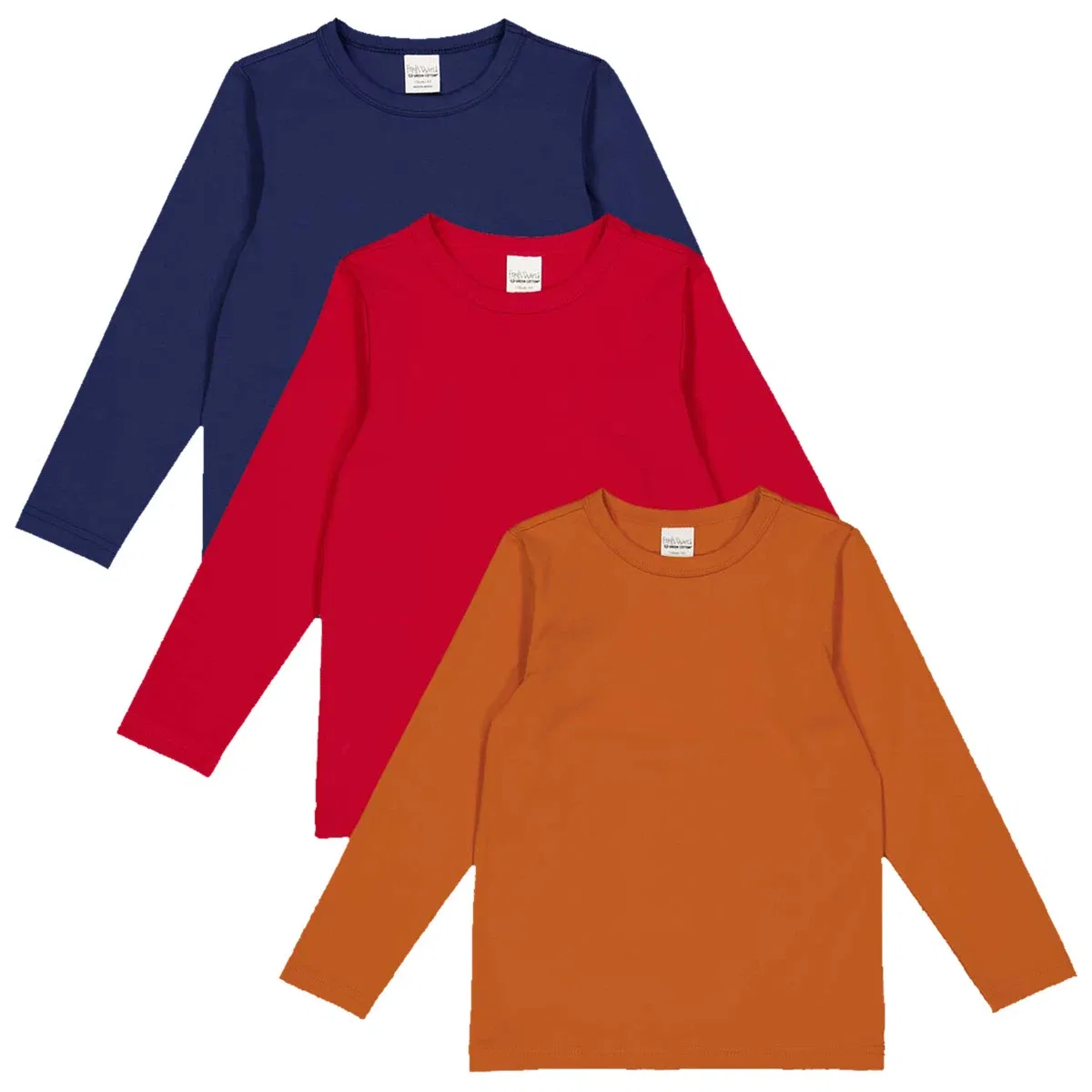 Футболка с длинным рукавом из органического хлопка Fred´s World by GREEN COTTON, мультиколор