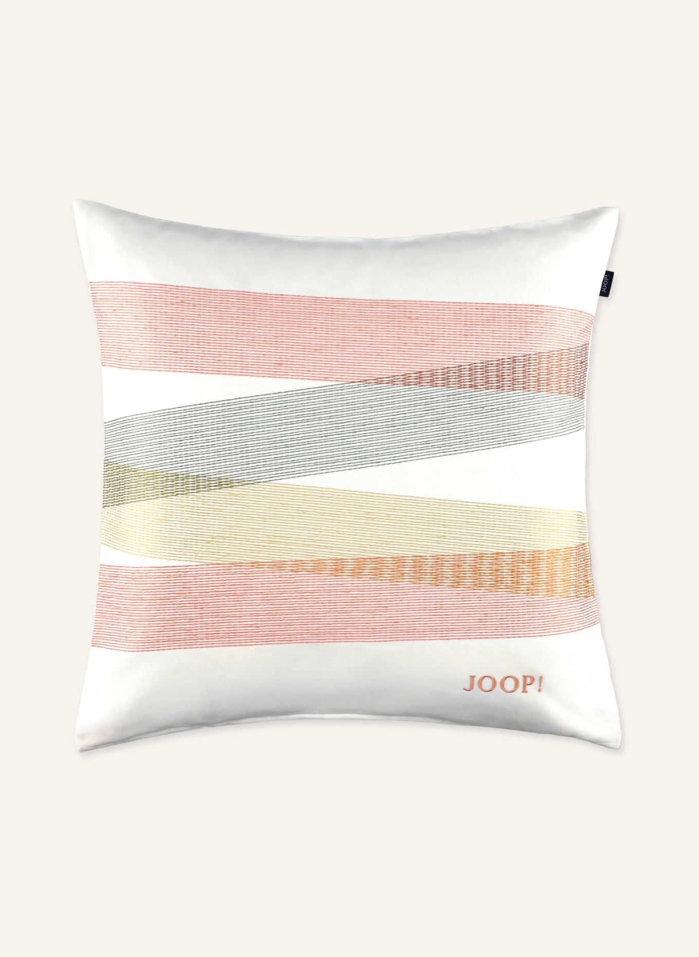 

Декоративная подушка Joop J!VIVID, 50x50 см, цвет creme/orange/oliv