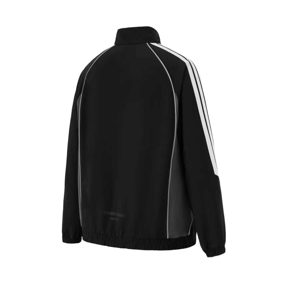 Adidas Куртка мужская черная с воротником стойкой — фото 3