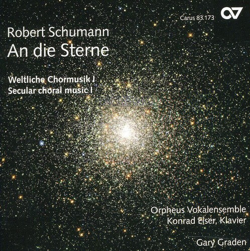 

CD диск Schumann / Orpheus Vocal Ensemble / Elser / Graden: An Die Sterne