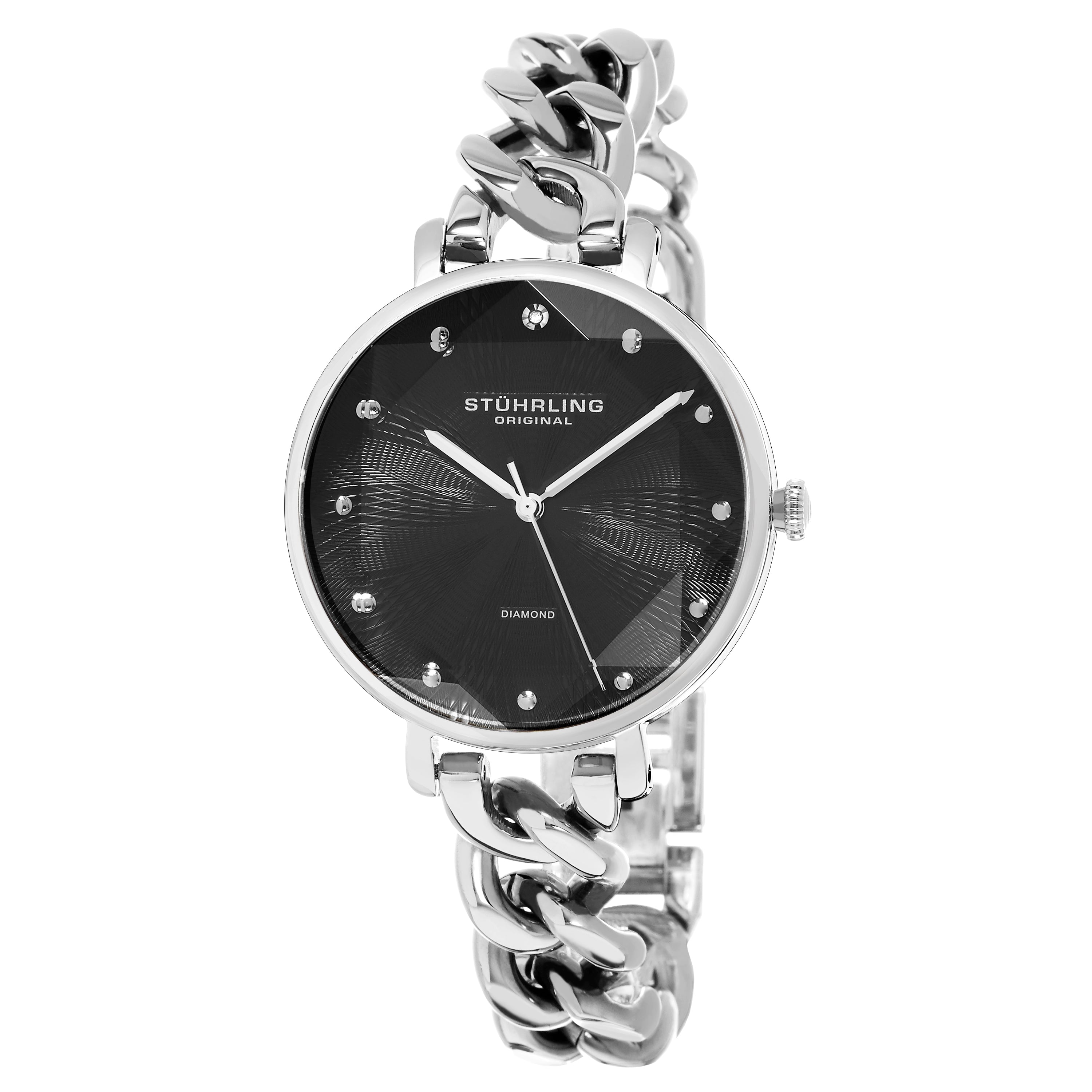 

Часы женские Stuhrling Original, серебряный/черный