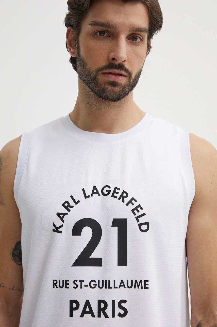 

Футболка Карла Лагерфельда Karl Lagerfeld, белый