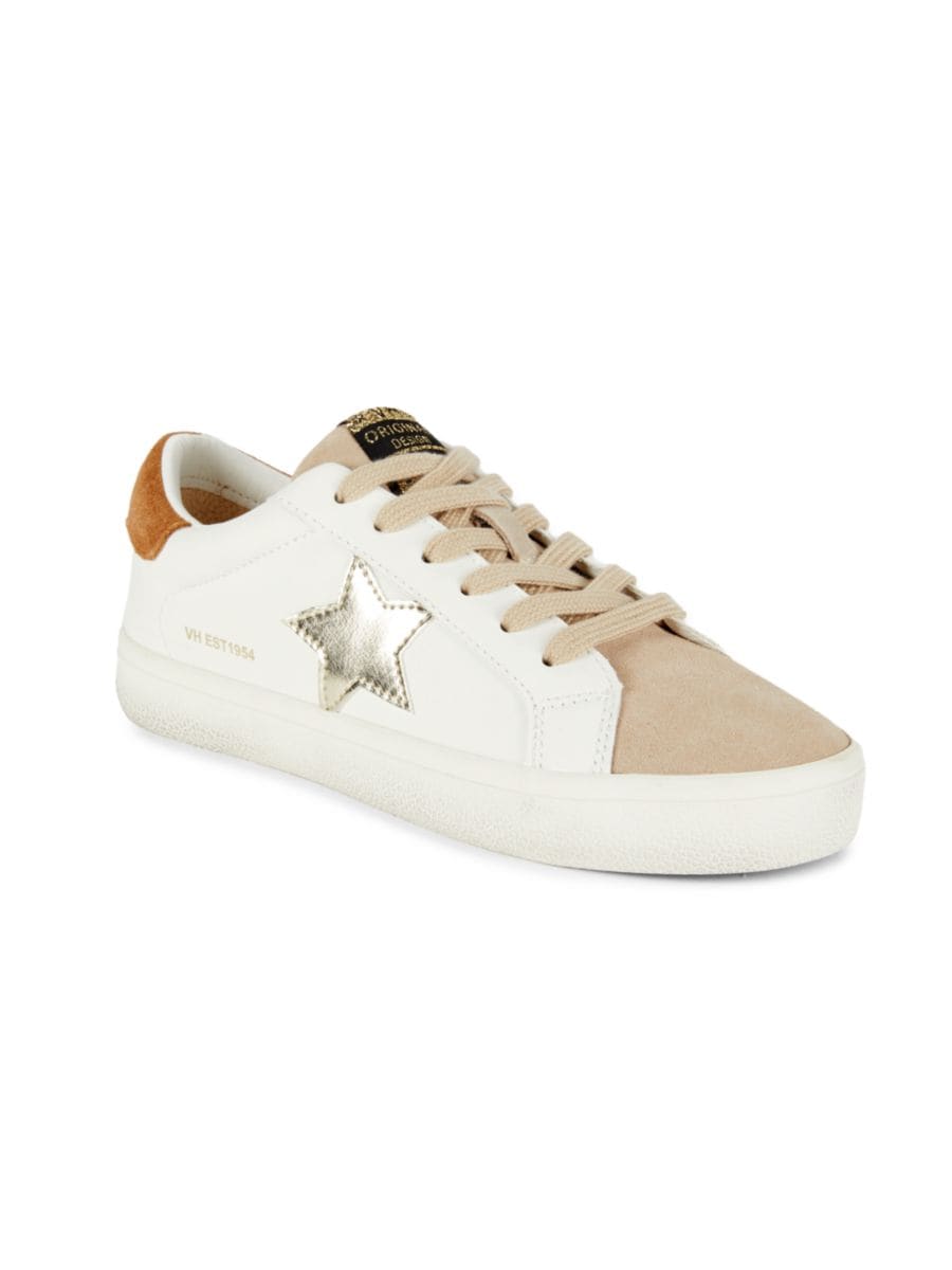 Низкие кроссовки Viola Colorblock Vintage Havana, цвет White Camel — фото 2
