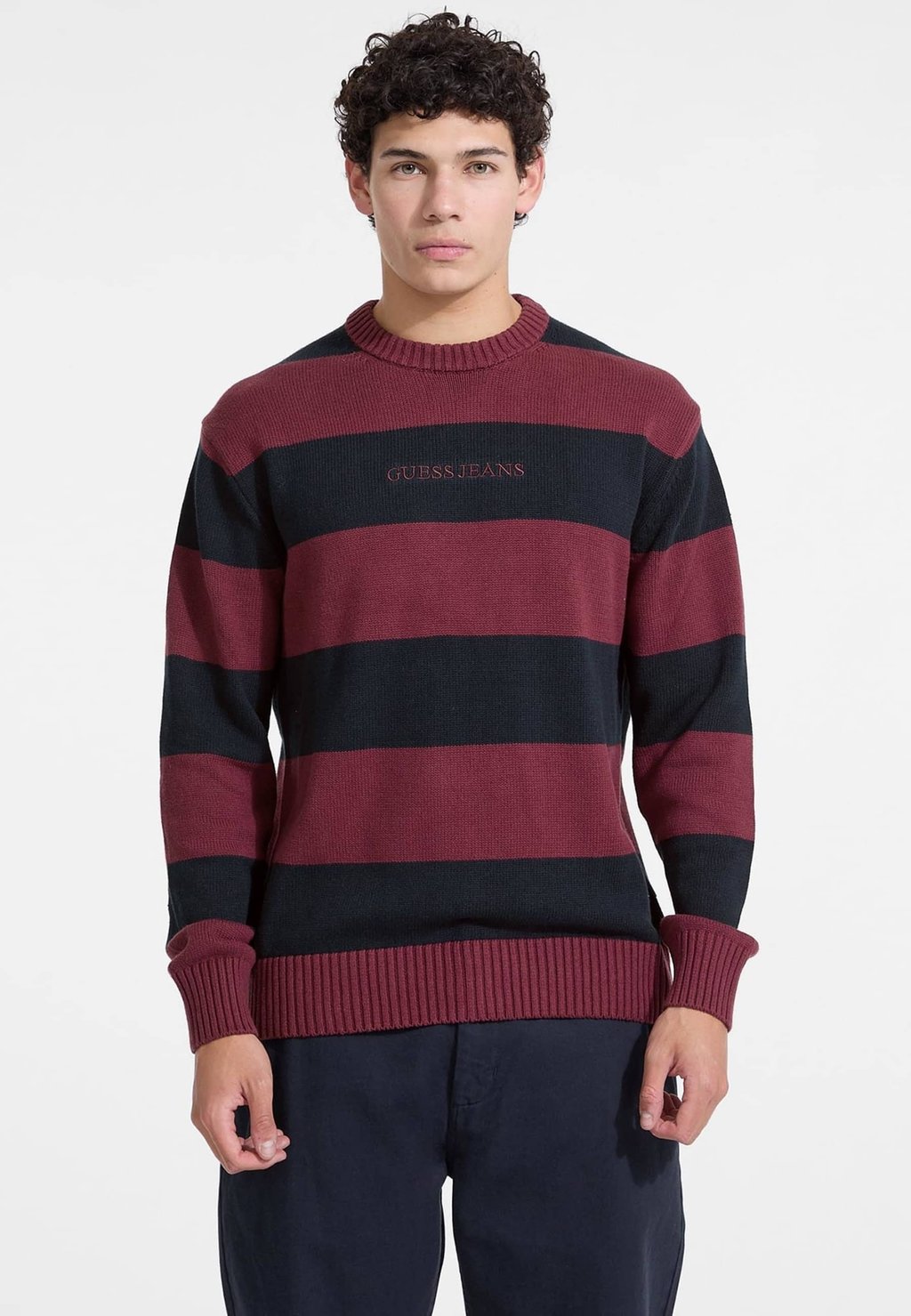 

Джемпер STRIPED Guess Jeans, красный