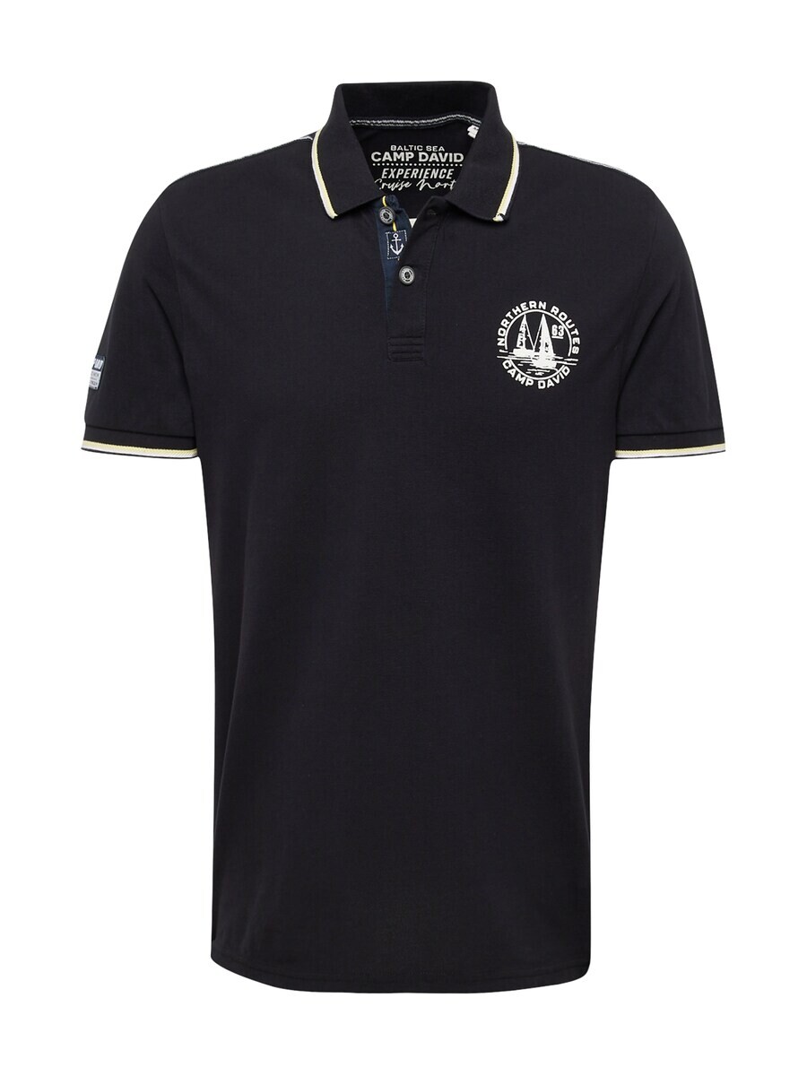 

Рубашка поло CAMP DAVID Shirt Cruise North, черный
