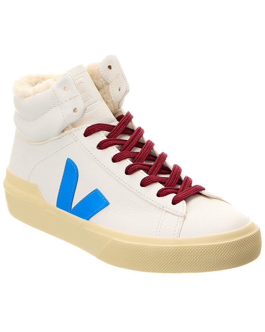 Зимние кожаные кроссовки VEJA Minotaur, белый