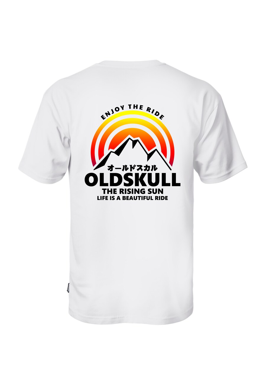 

Рубашка Oldskull Rising Sun, белый