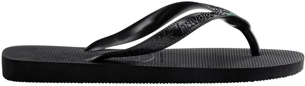 Шлепанцы Havaianas для взрослых, унисекс, с ремешком между пальцами, черный — фото 3
