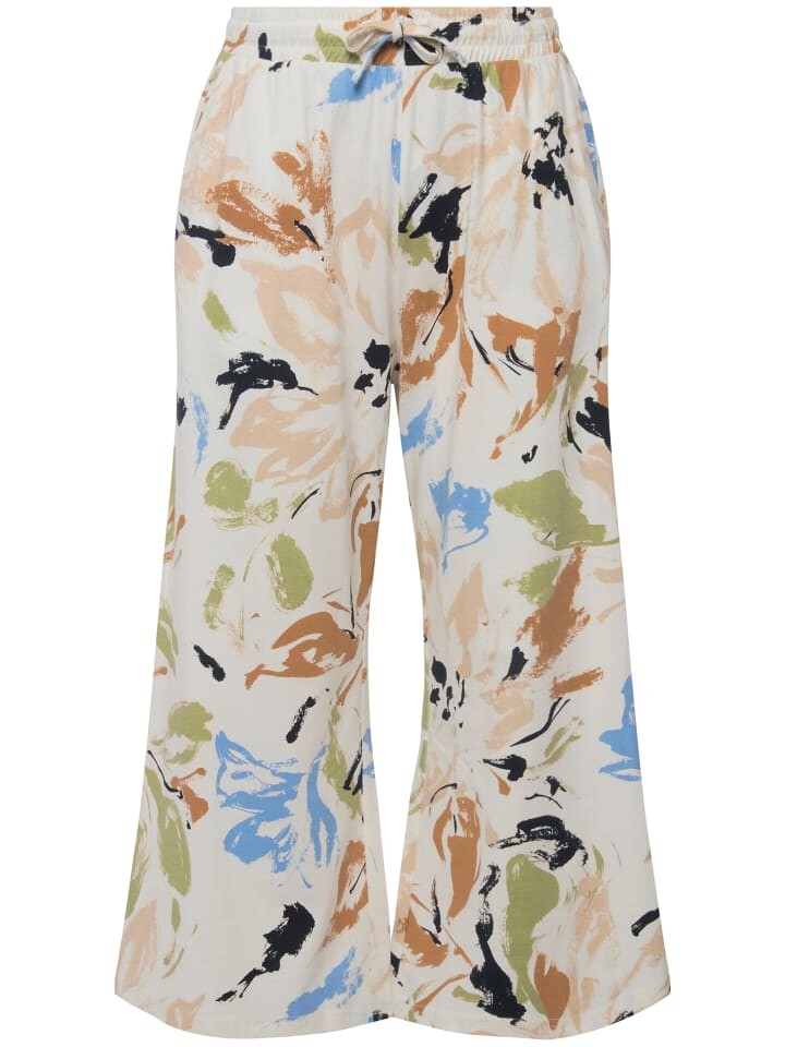 

Тканевые брюки Ulla Popken Culotte, цвет salbei