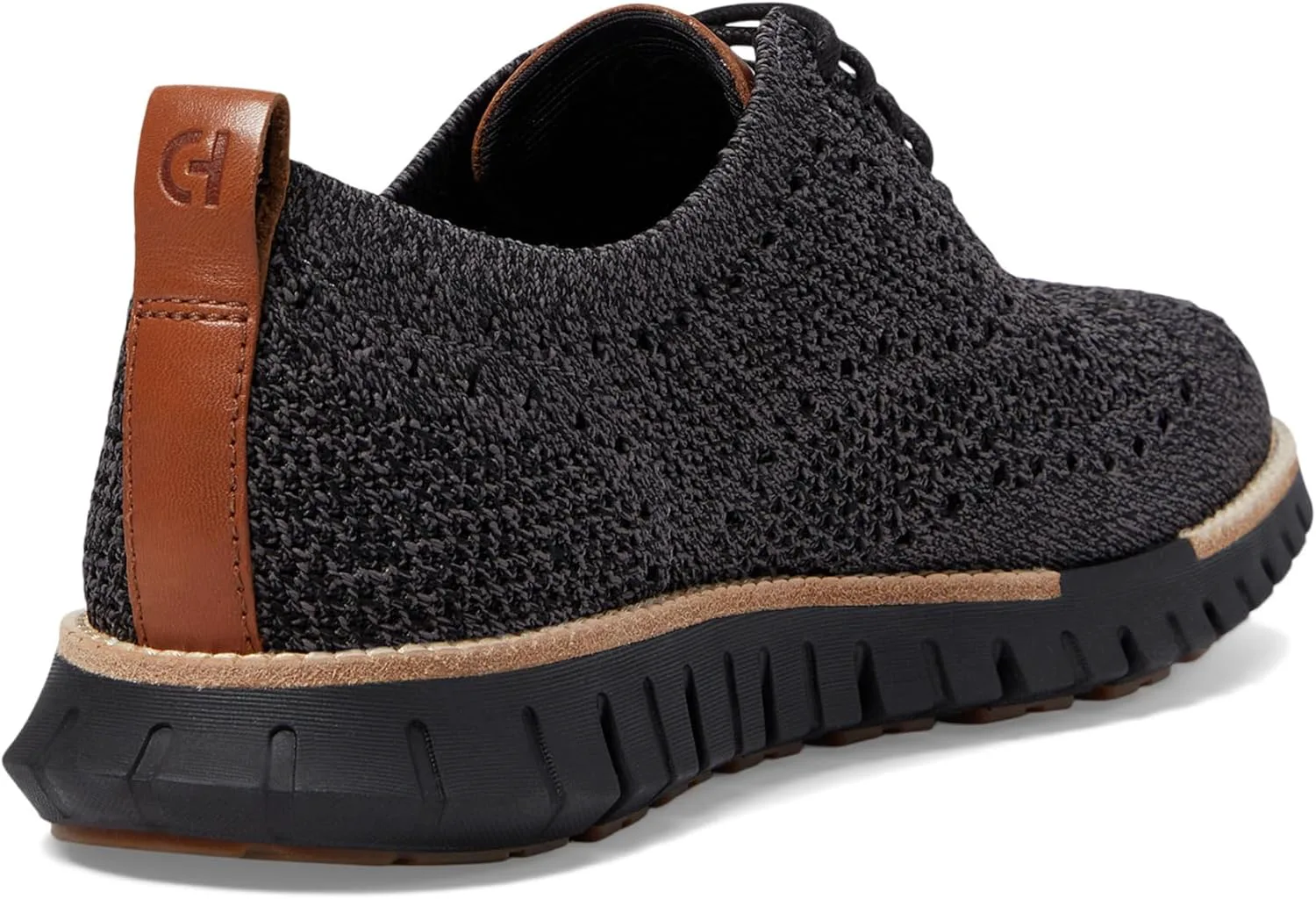 Мужские туфли Cole Haan ZG Remastered Stitchlite Oxford, черный — фото 4