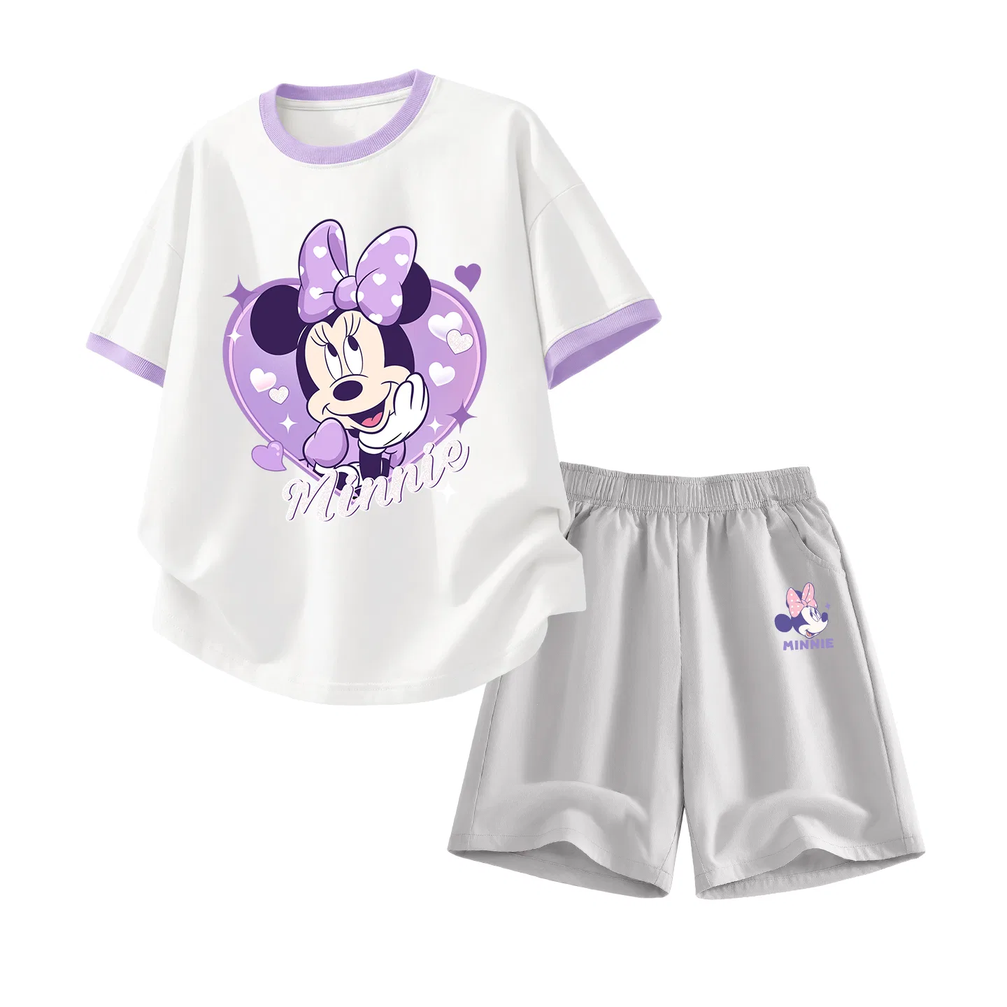 Детский спортивный костюм Disney Casual Sportswear расслабленный зеленый+черный — фото 3