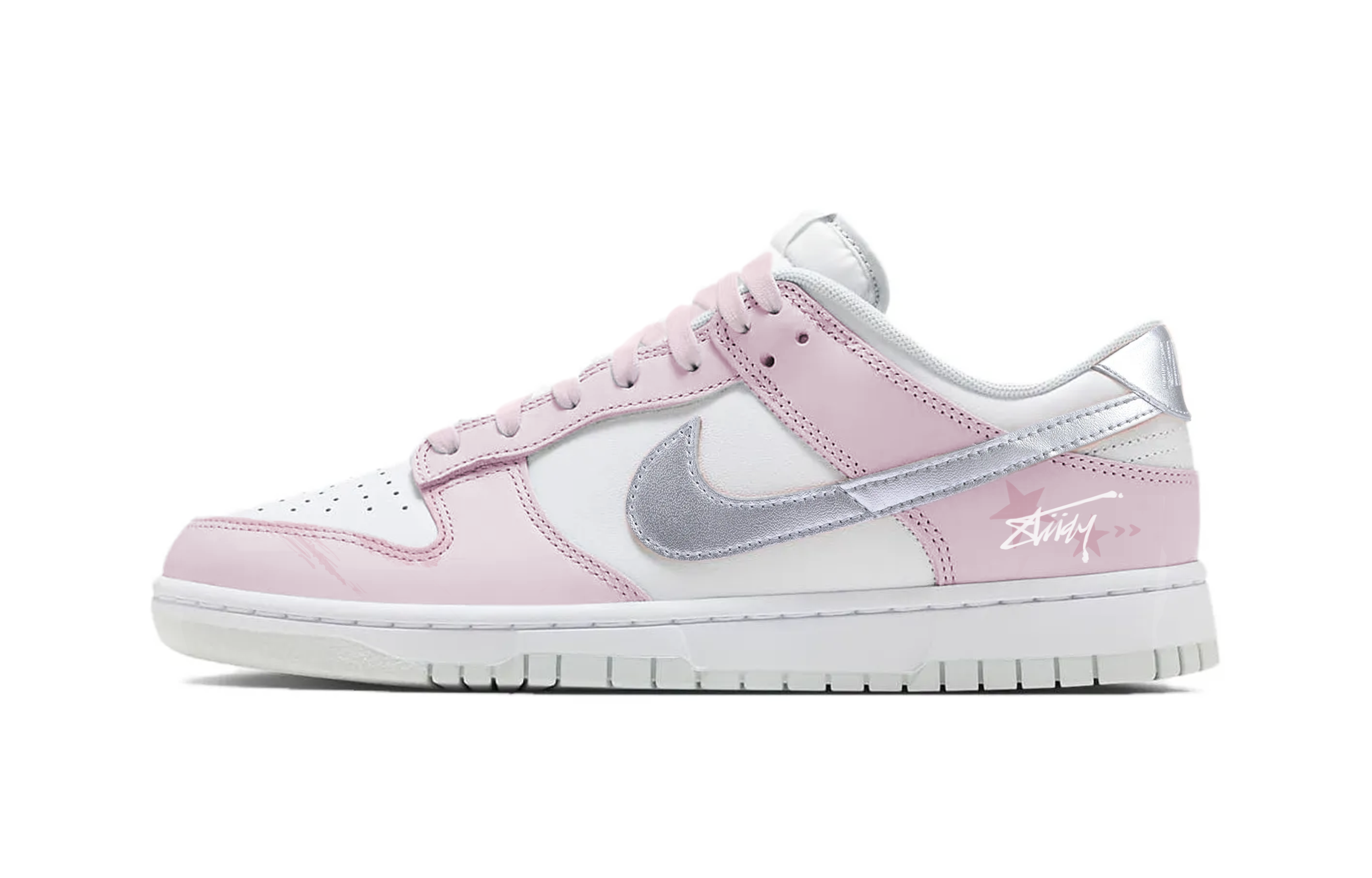 

Nike Dunk Cherry Bomb, Steam Code легкие кроссовки с низким верхом для скейтбординга унисекс серебристо-розовые