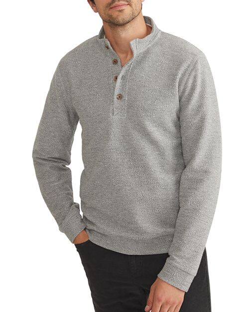 

Текстурированный пуловер Clayton Marine Layer, цвет Gray