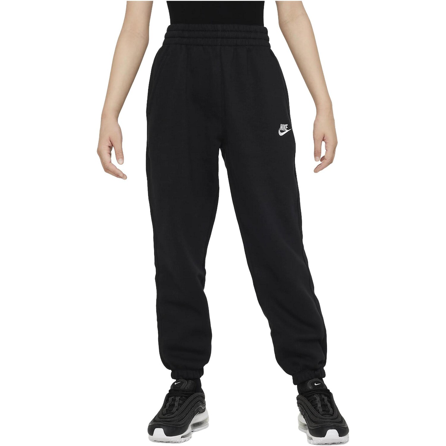 

Детские трикотажные спортивные штаны Nike, черный