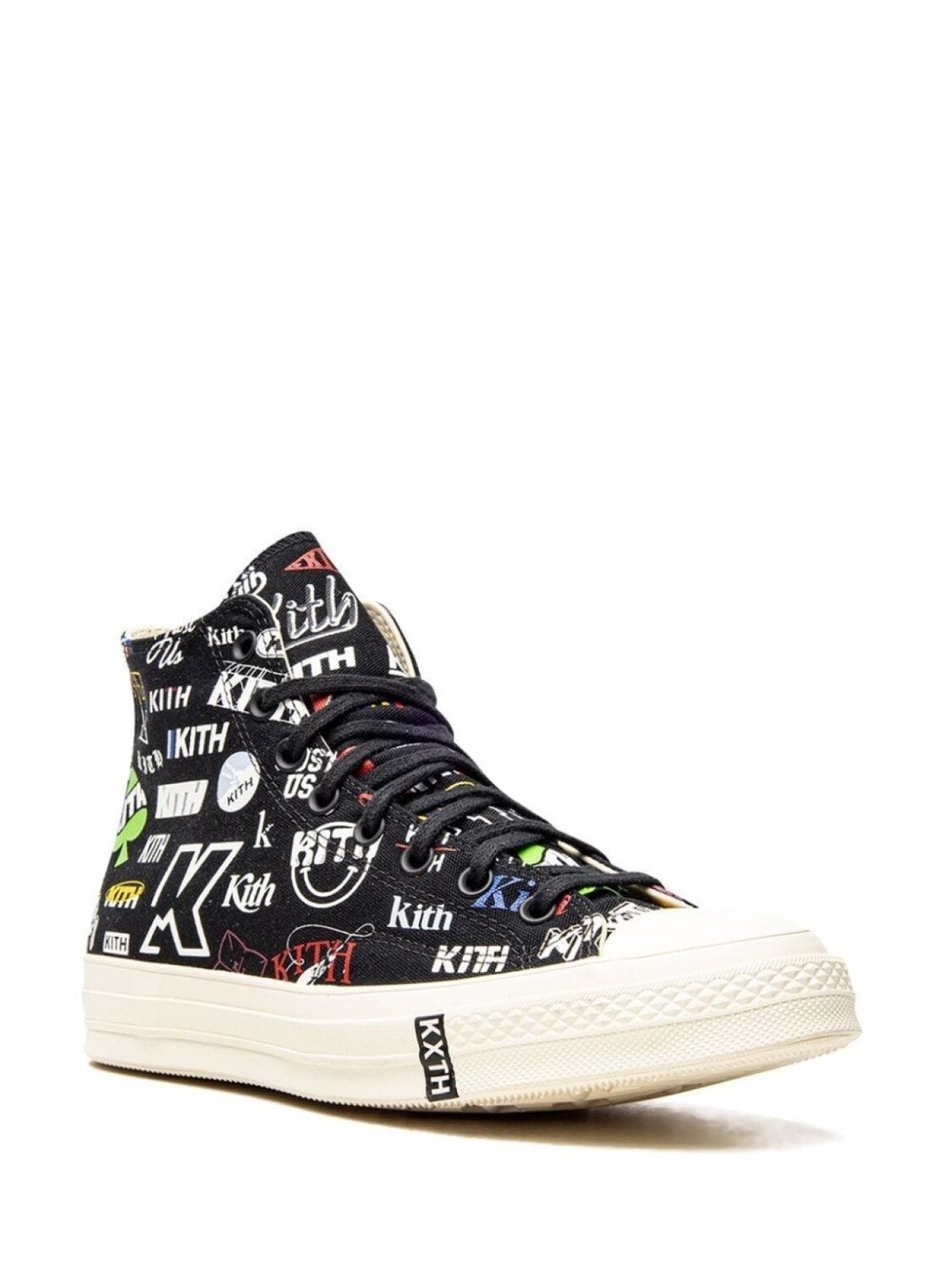 Кеды Chuck 70 Hi из коллаборации с Kith Converse, черный — фото 2