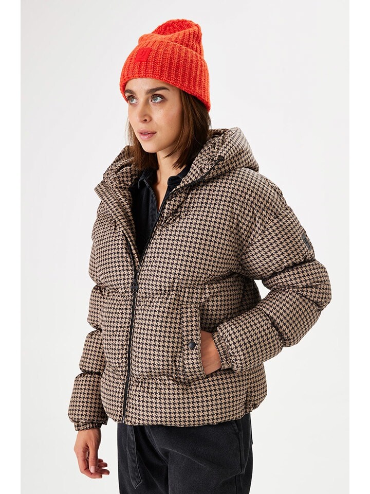 

Стеганая куртка Garcia Steppjacke, цвет Beige/Schwarz