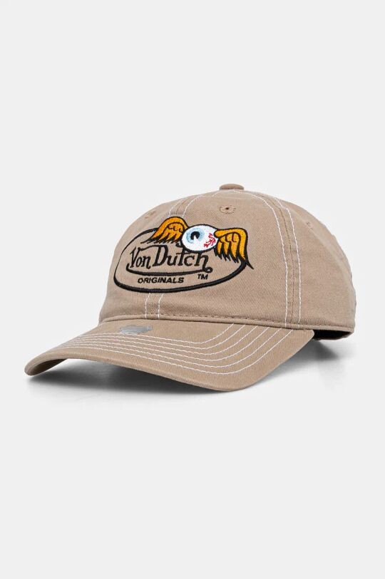 

ХЬЮСТОН бейсбольная кепка Von Dutch, бежевый