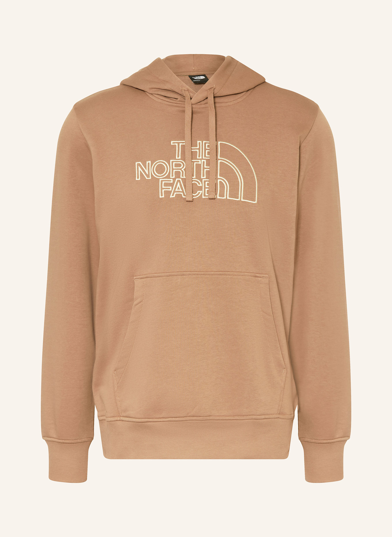 

Худи дрэ пик The North Face, коричневый