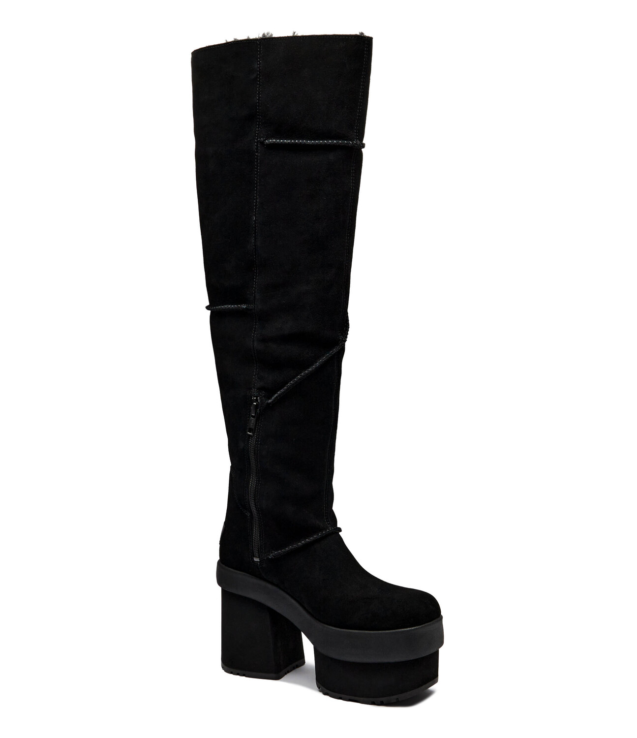 

Кожаные сапоги UGG largo, черный