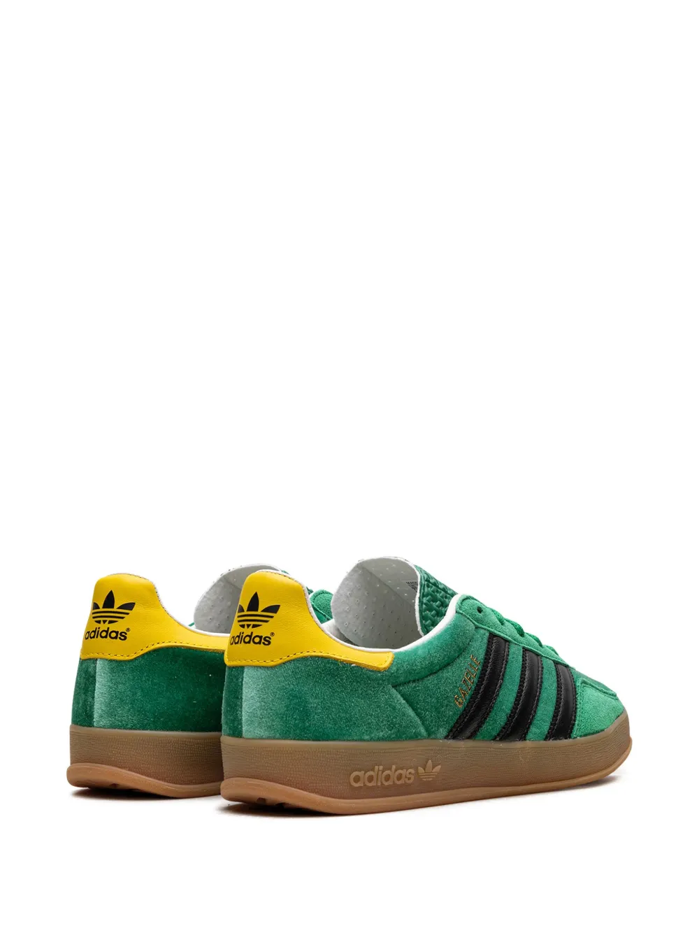 Кроссовки Gazelle кроссовки Exclusive Green/Yellow Adidas, зеленый — фото 3