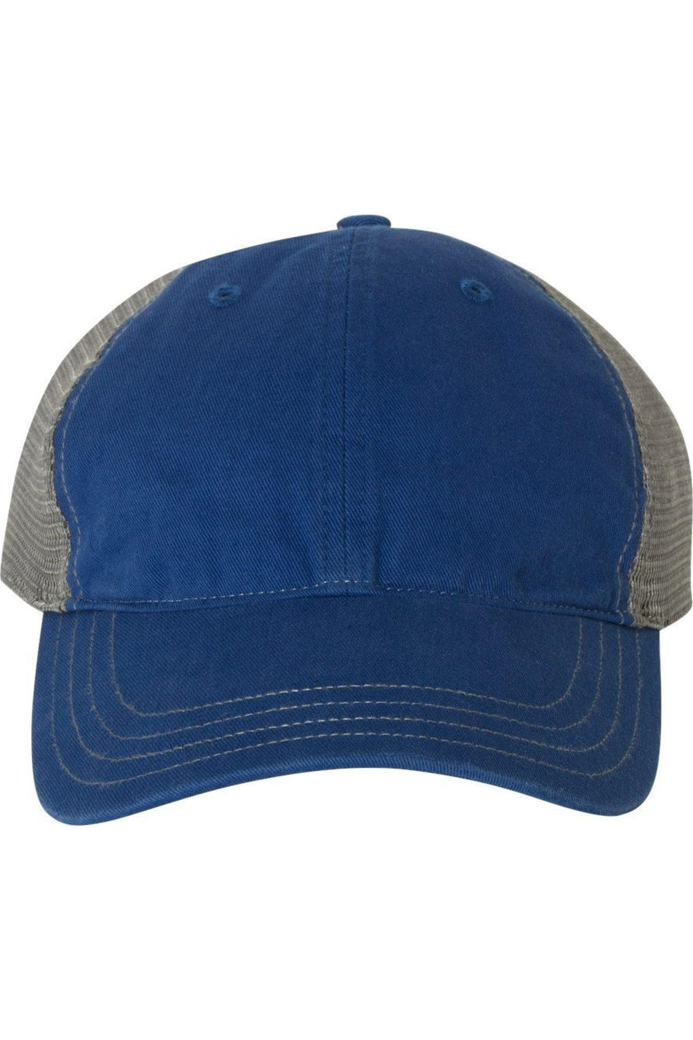 

Кепка дальнобойщика Richardson Garment-Washed, цвет royal/ charcoal