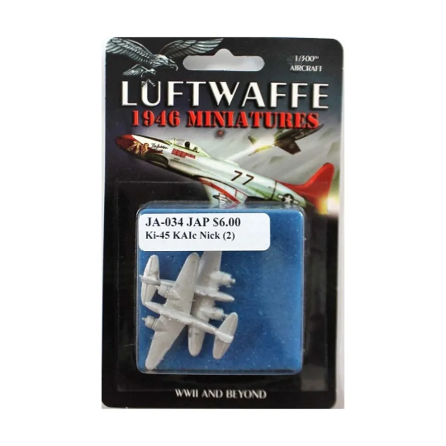 

Кавасаки Ки-45 Кальк Ник, Luftwaffe 1946 Miniatures - Japan (1:300)