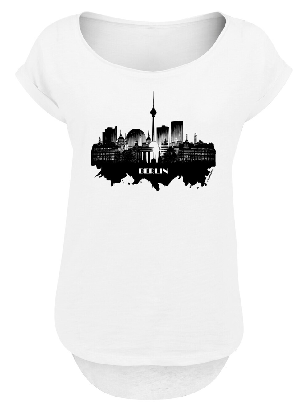 

Рубашка F4NT4STIC Cities Collection - Berlin skyline, белый