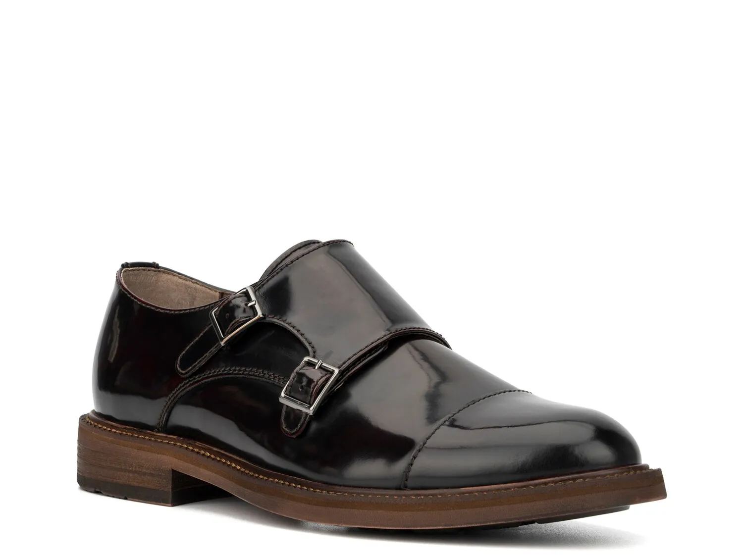 

Слипоны Lucas Monk Strap Slip-On Vintage Foundry Co, цвет burgundy
