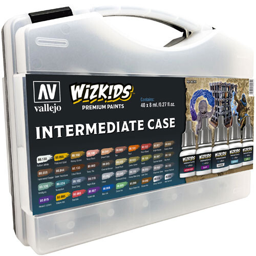 

Аксессуары Vallejo Wizkids Premium Paint Set: Intermediate Case
