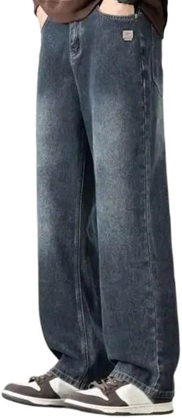 Джинсы, прямые винтажные, 54